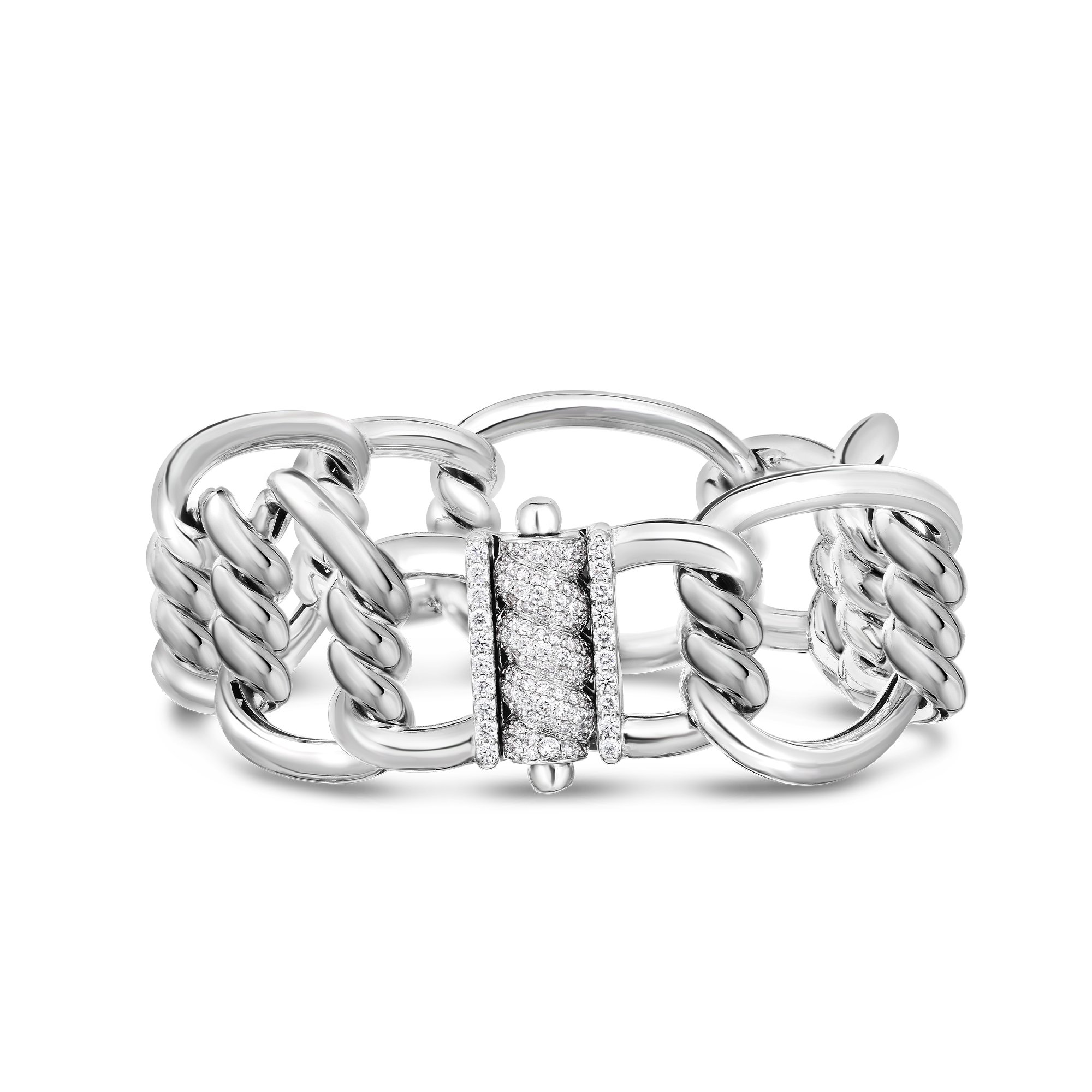 Diamond knot shop bracelet